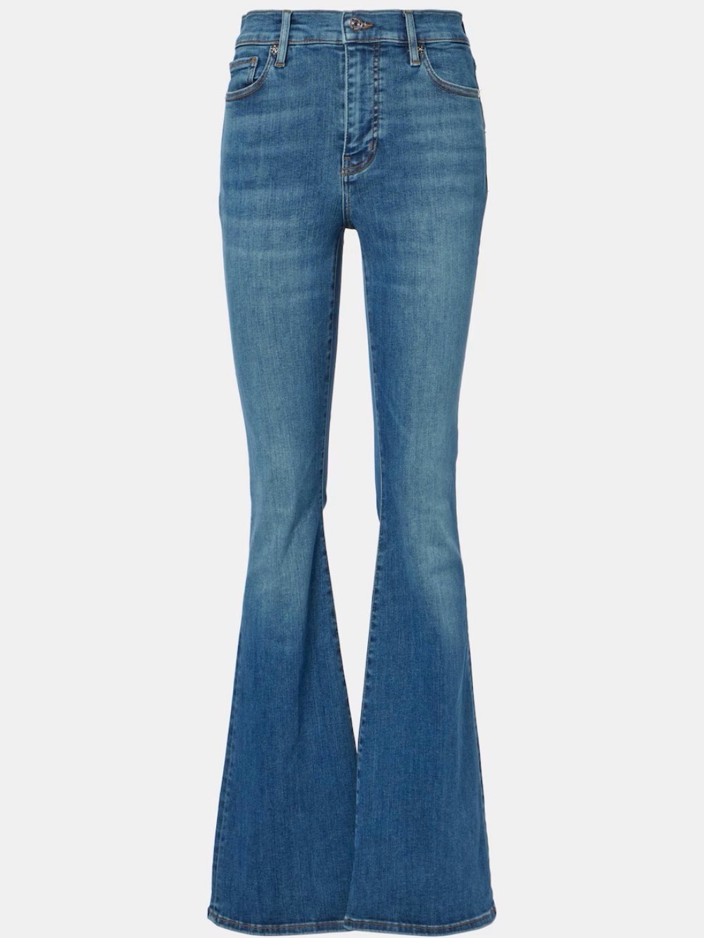 FRAME Le High Flare high-rise flared jeans